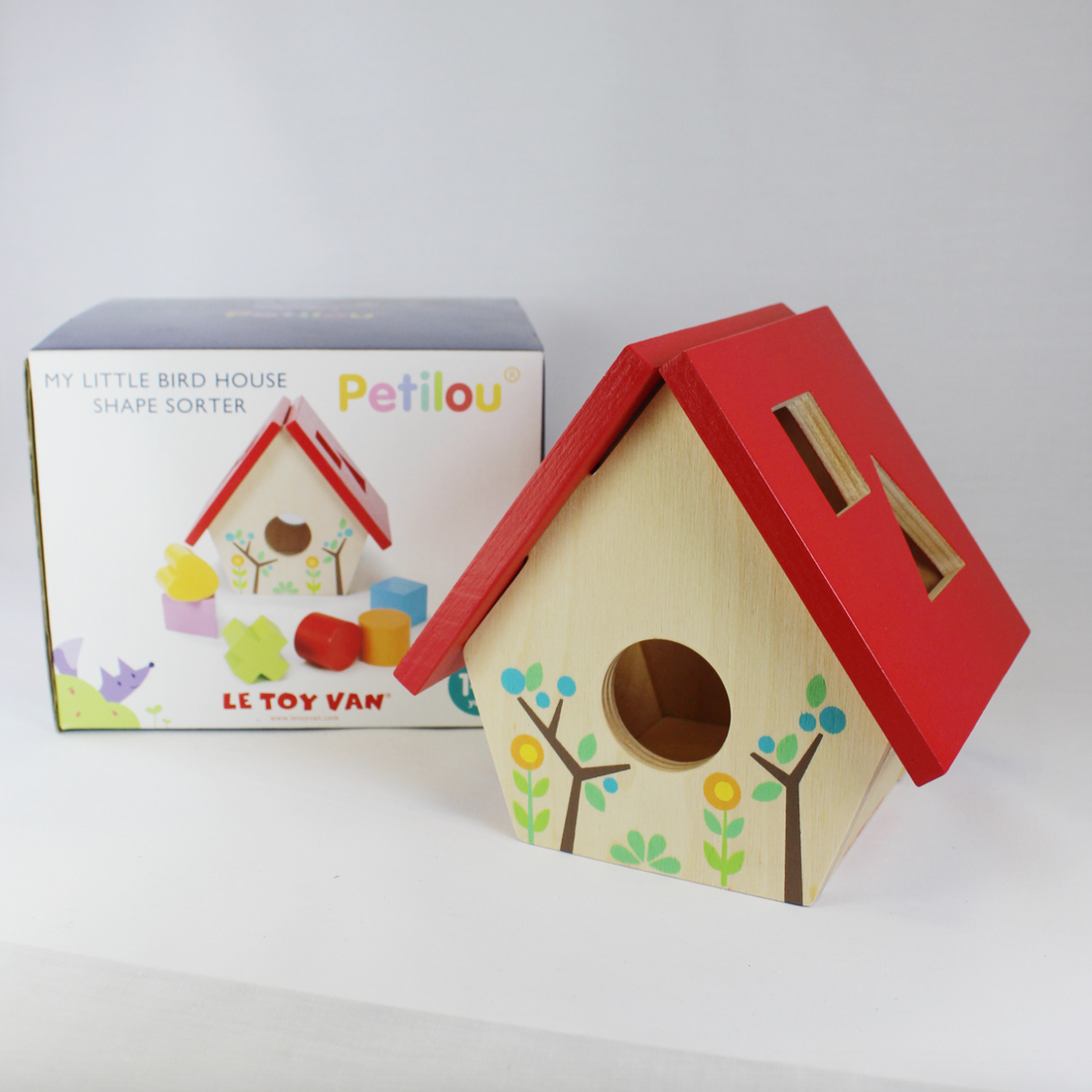 Woodland Bird House Shape Sorter