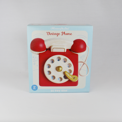 Vintage Wooden Phone