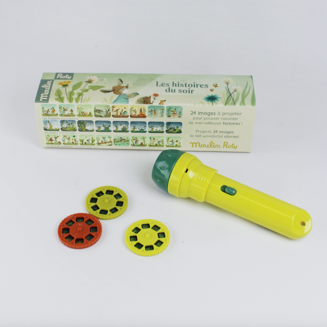 Three Little Rabbits Storybook Torch