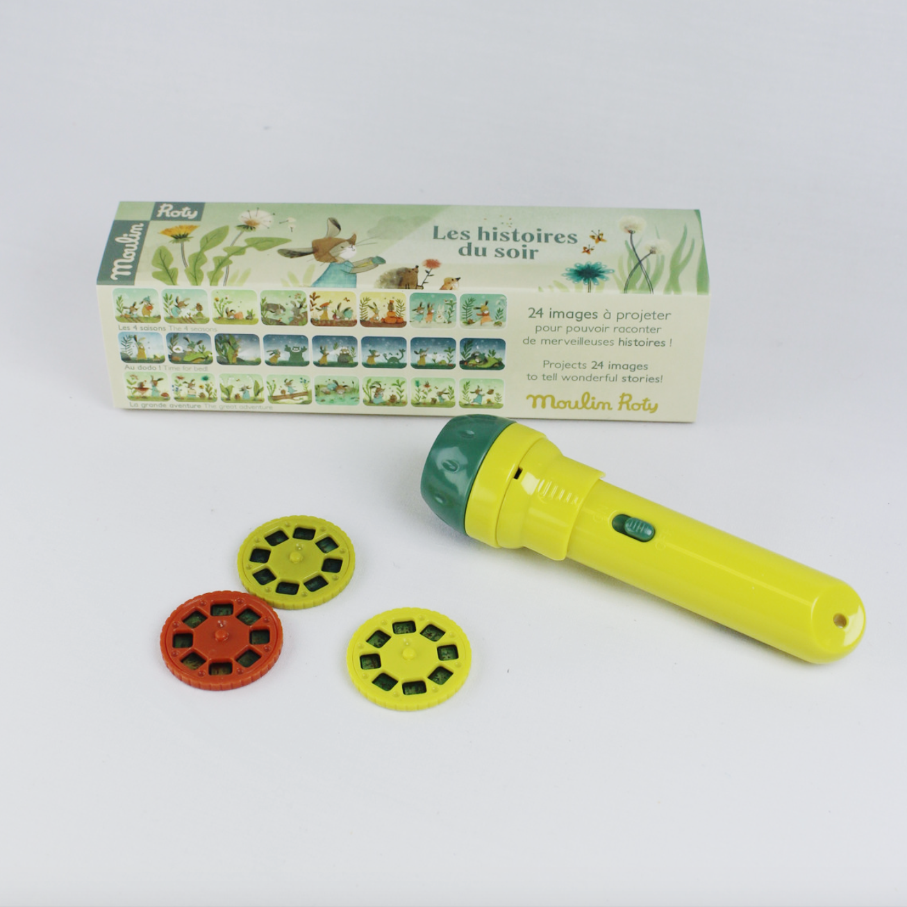 Three Little Rabbits Storybook Torch