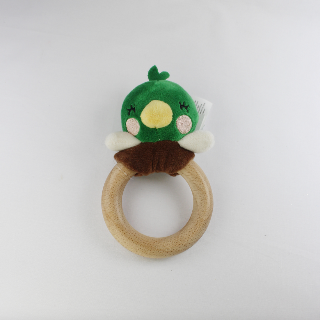 Plush Wooden Teether