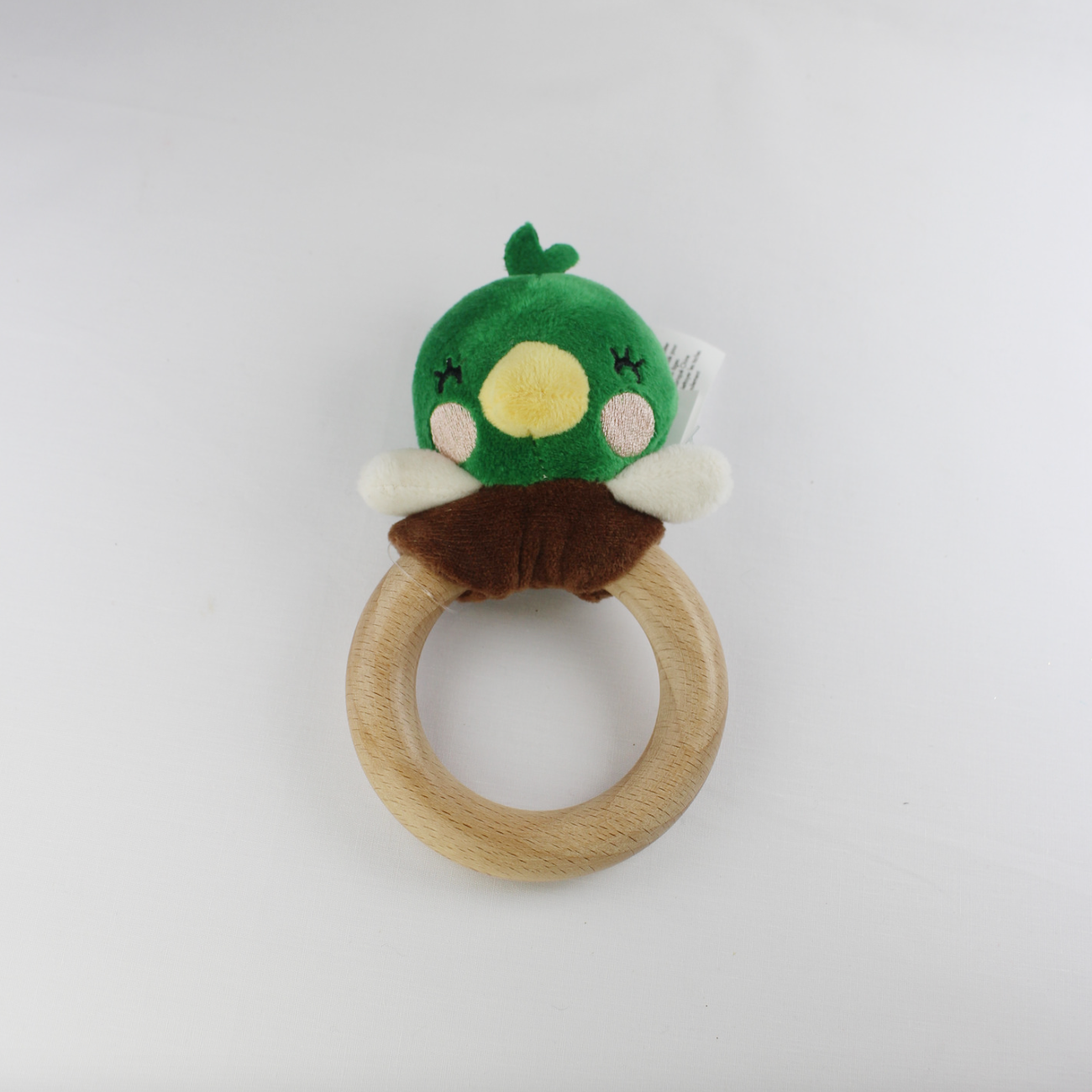 Plush Wooden Teether