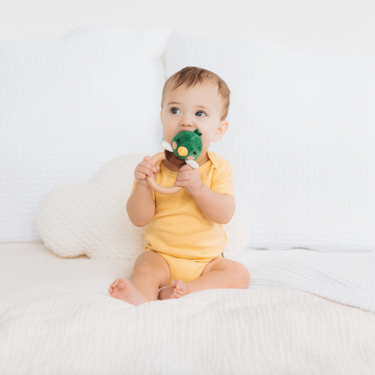 Plush Wooden Teether