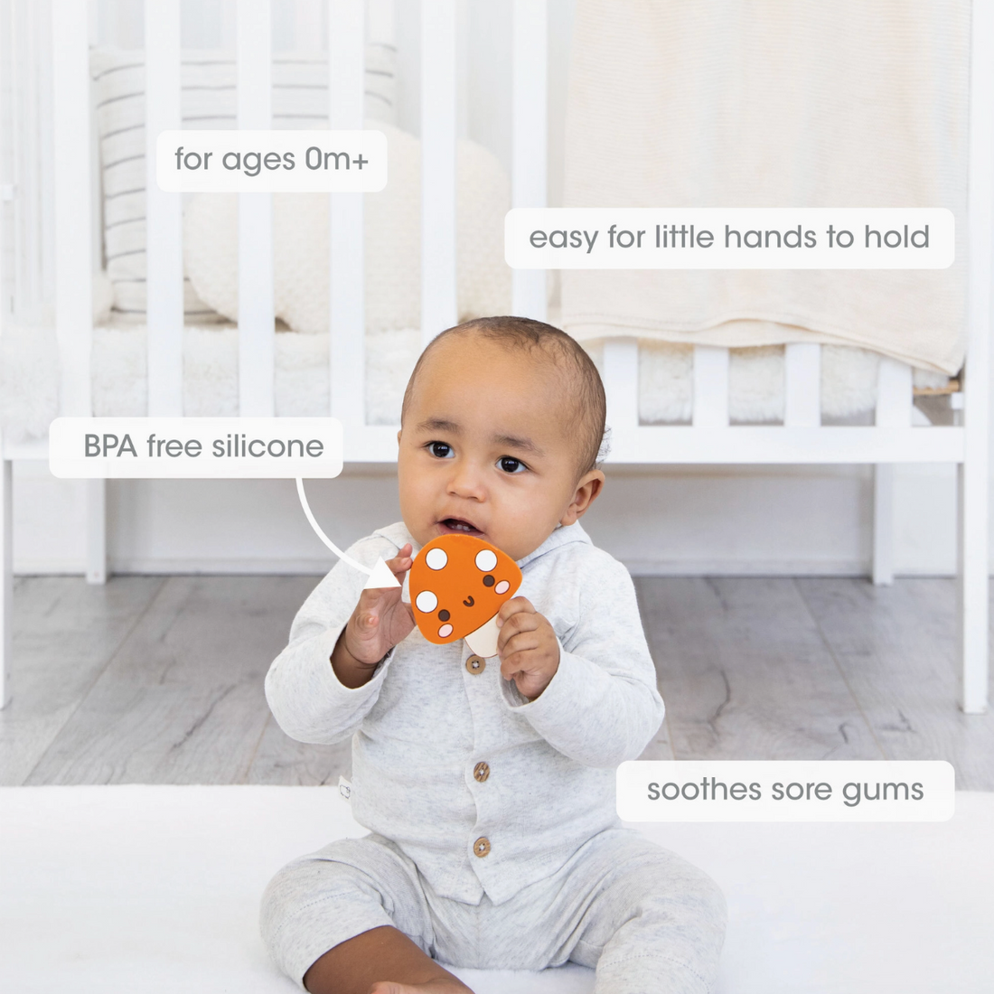 Mushroom Teether