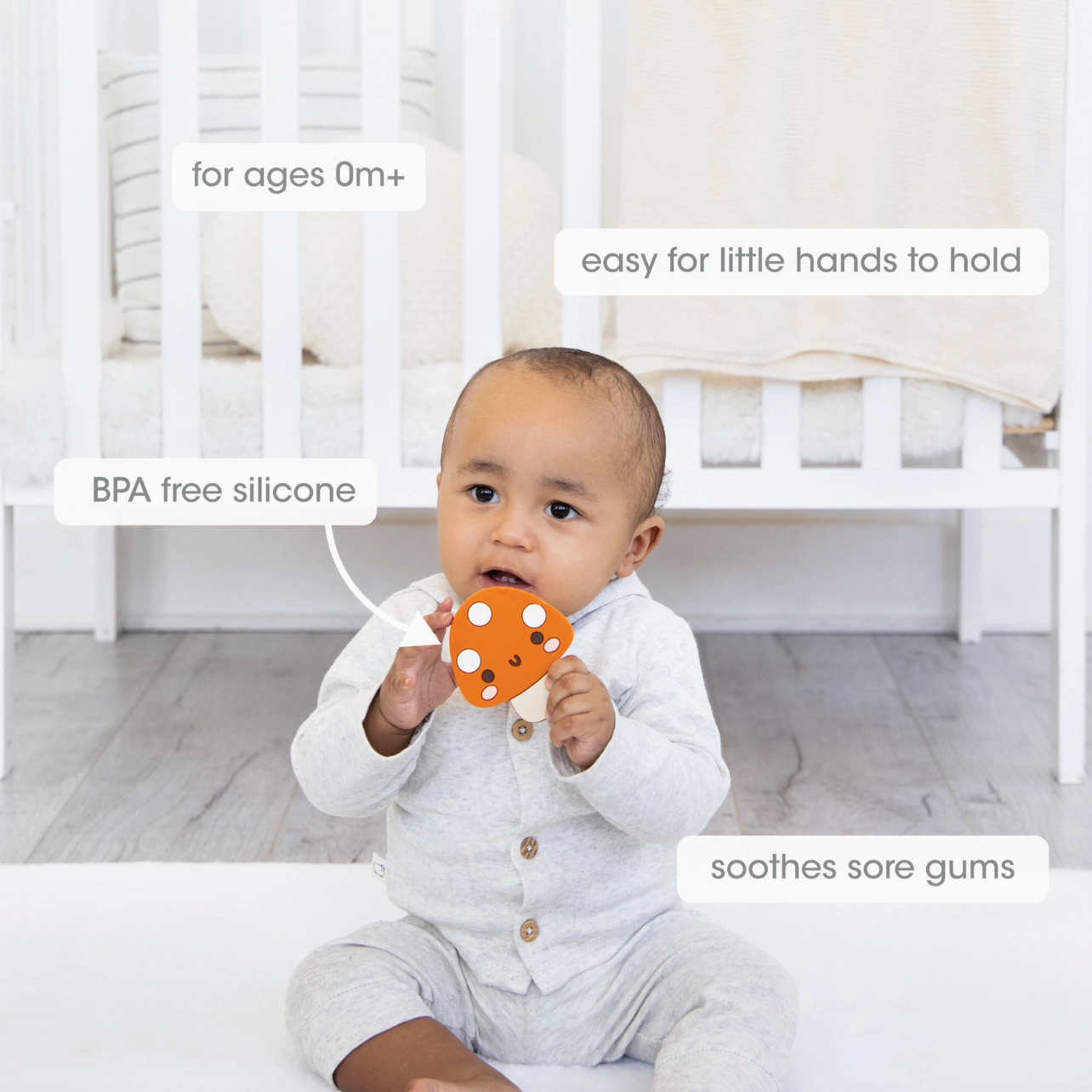 Mushroom Teether