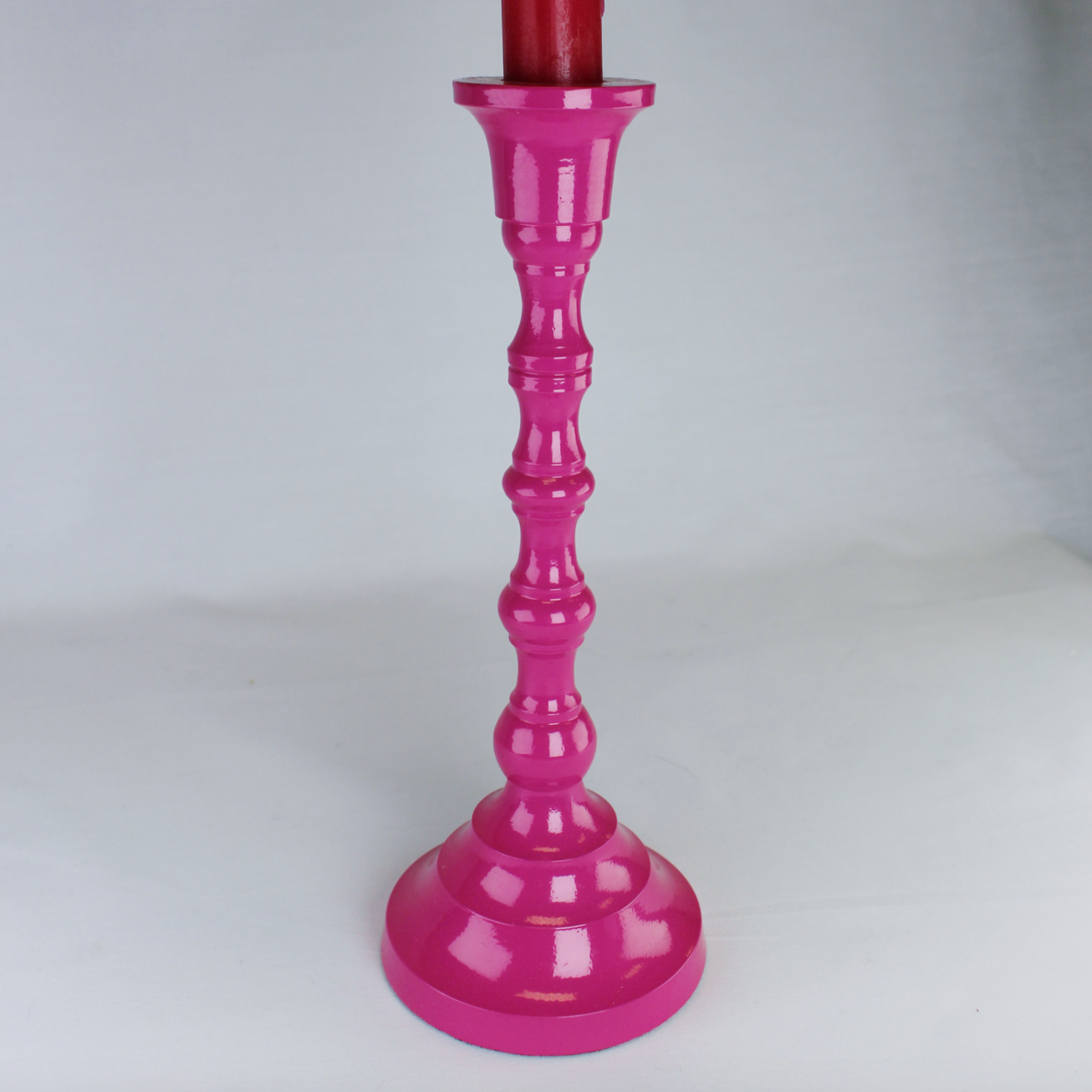 Hot Pink Taper Holder