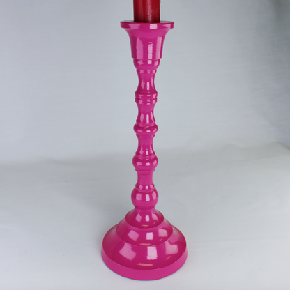 Hot Pink Taper Holder