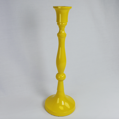 Yellow Taper Holder