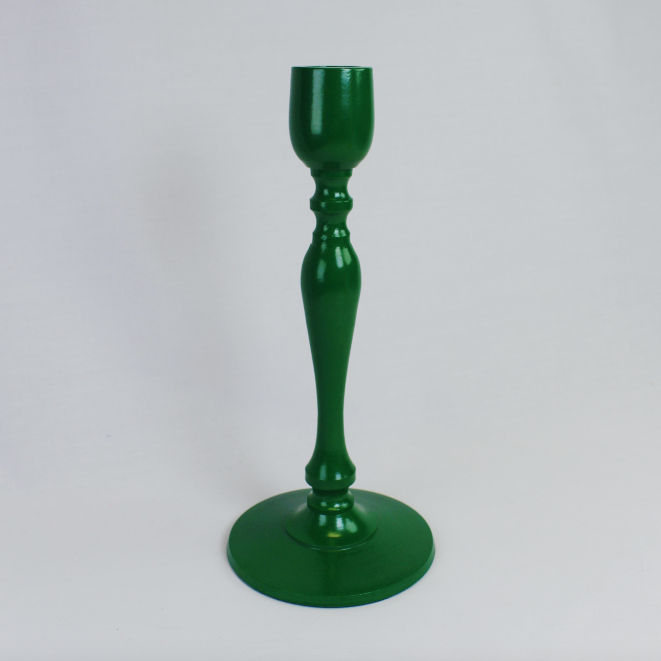 Dark Green Taper Holder