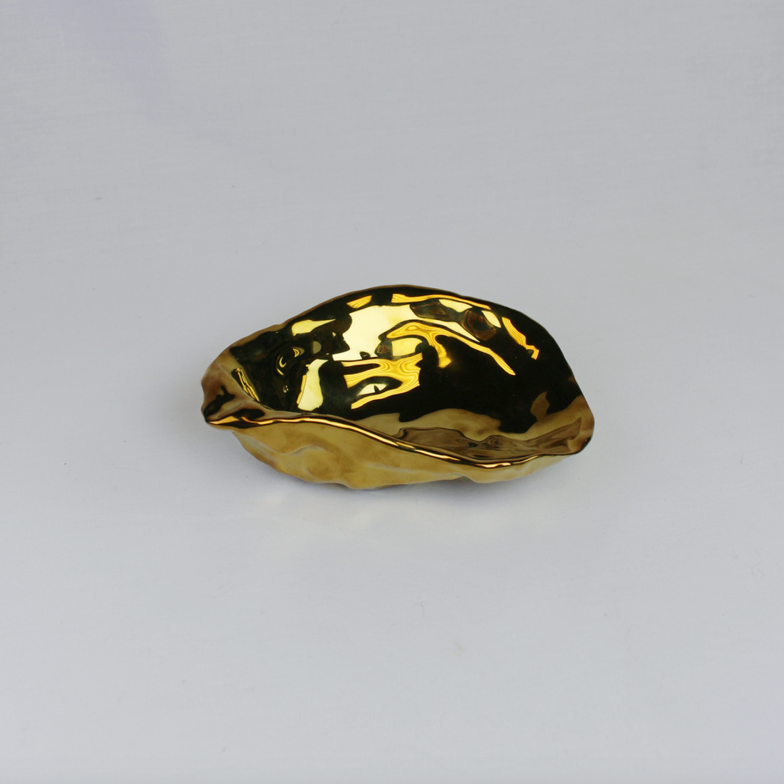 Gold Oyster Tray