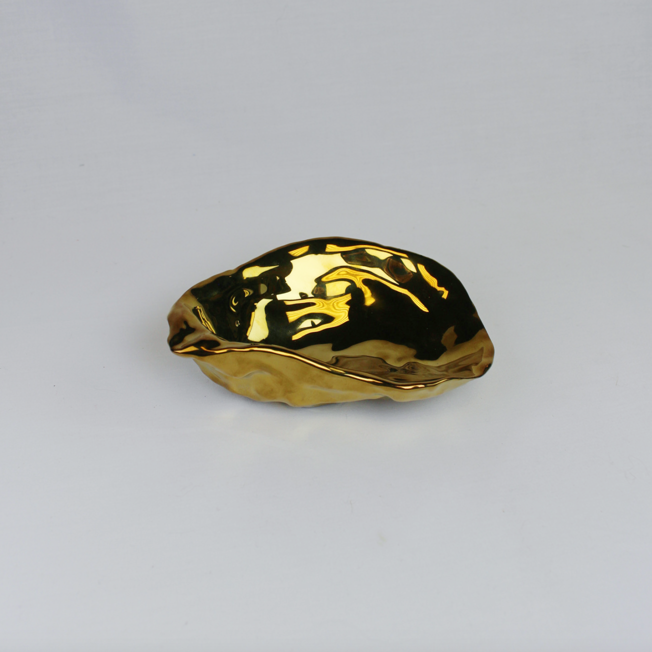 Gold Oyster Tray