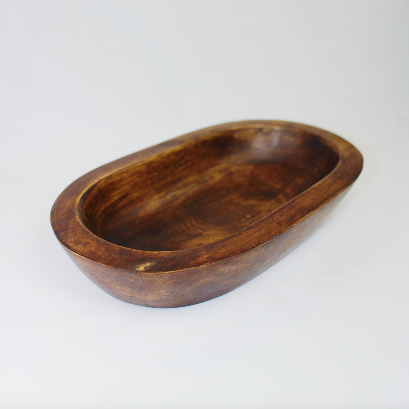 Small Food Safe Walnut Bread Bowl