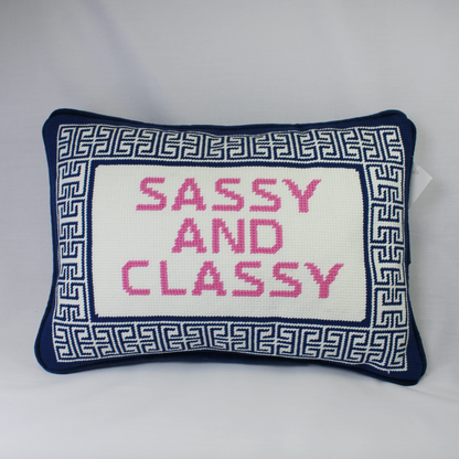 Sassy and Classy Pillow