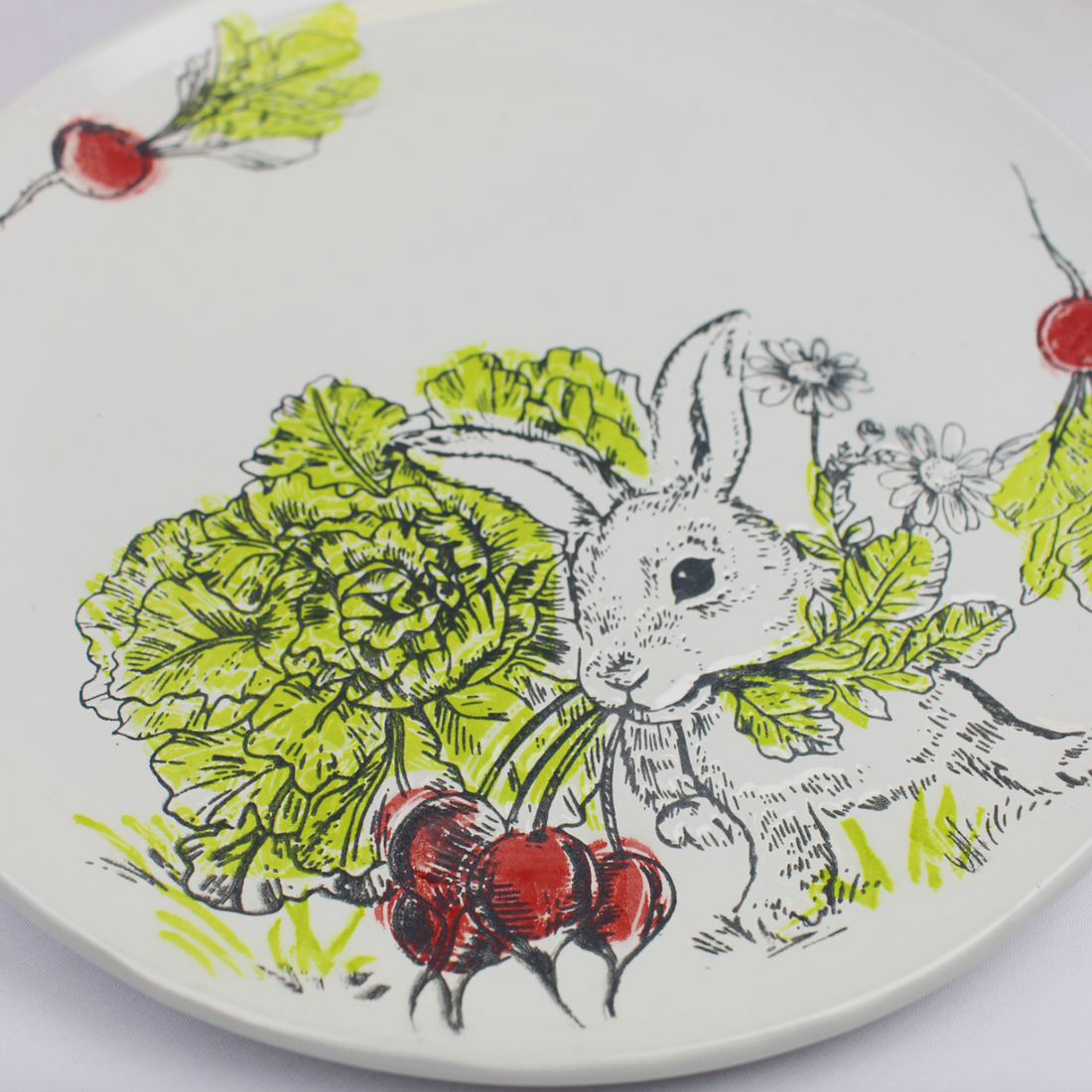 Munching Bunny App Plate