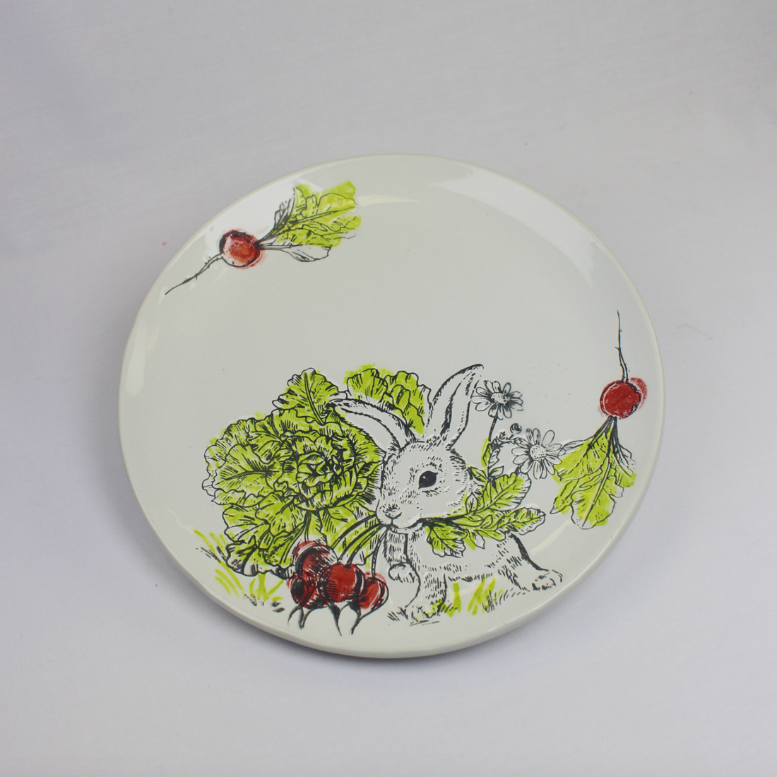 Munching Bunny App Plate