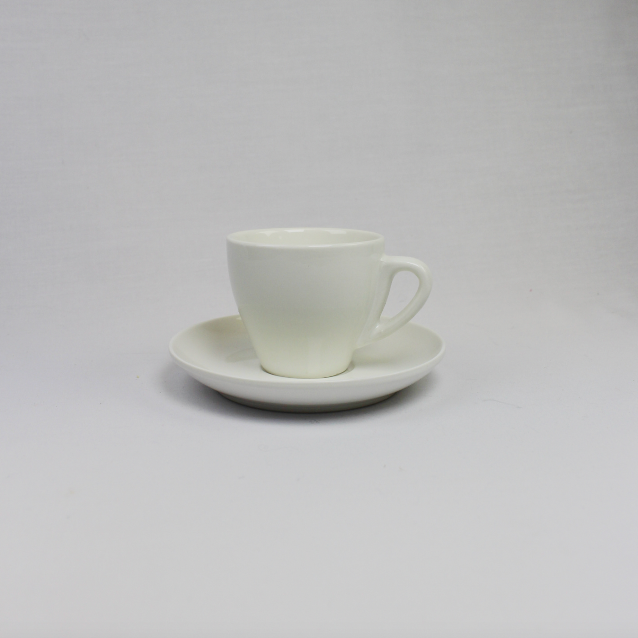 White Espresso mug and saucer