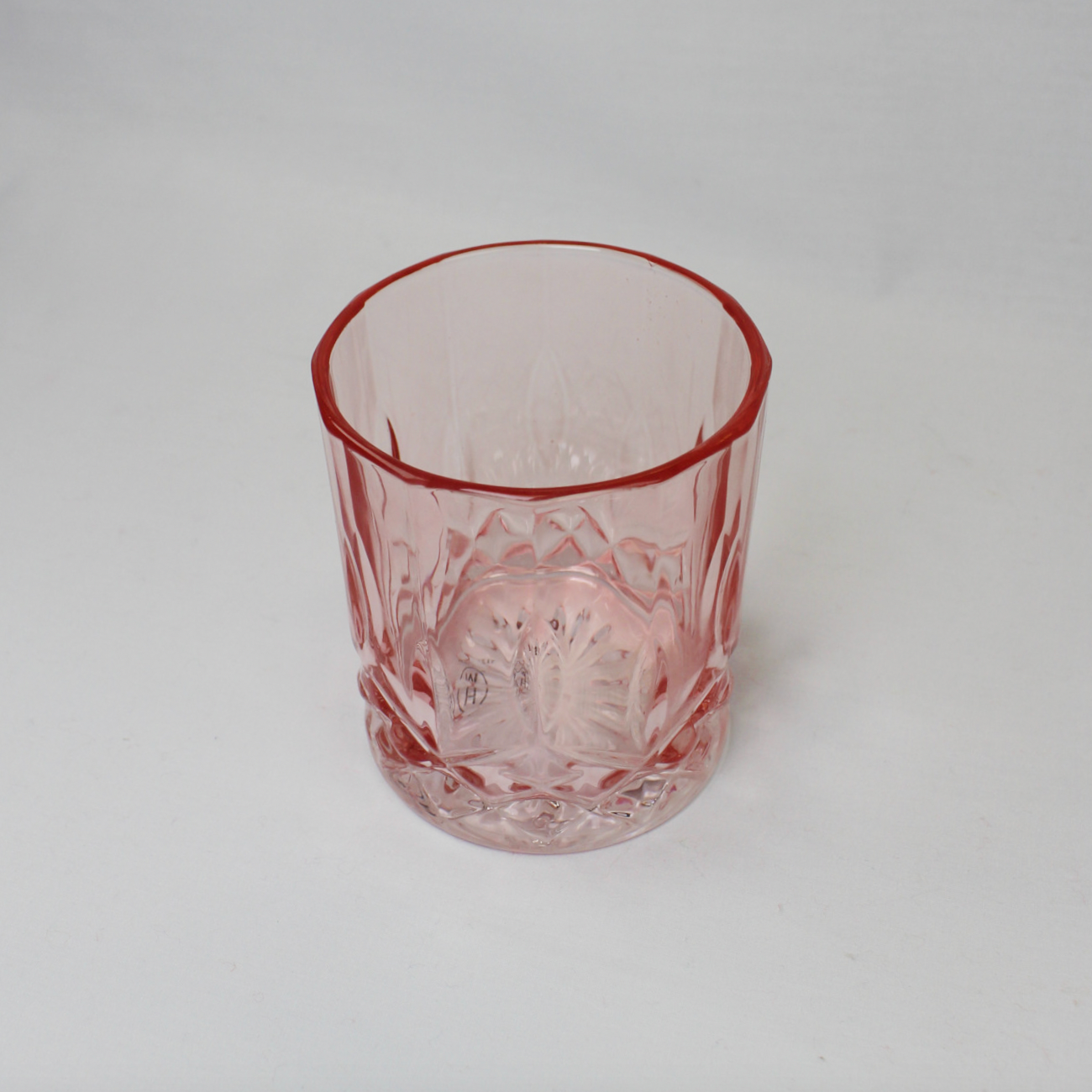 Pink Rocks Glass