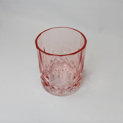 Pink Rocks Glass