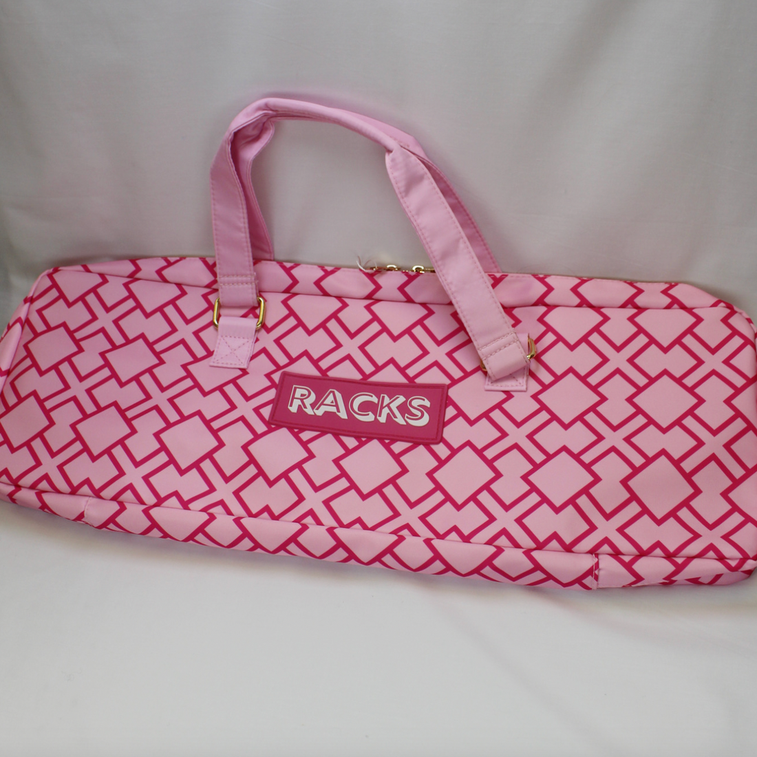 Geometric - Pink Rack Bag