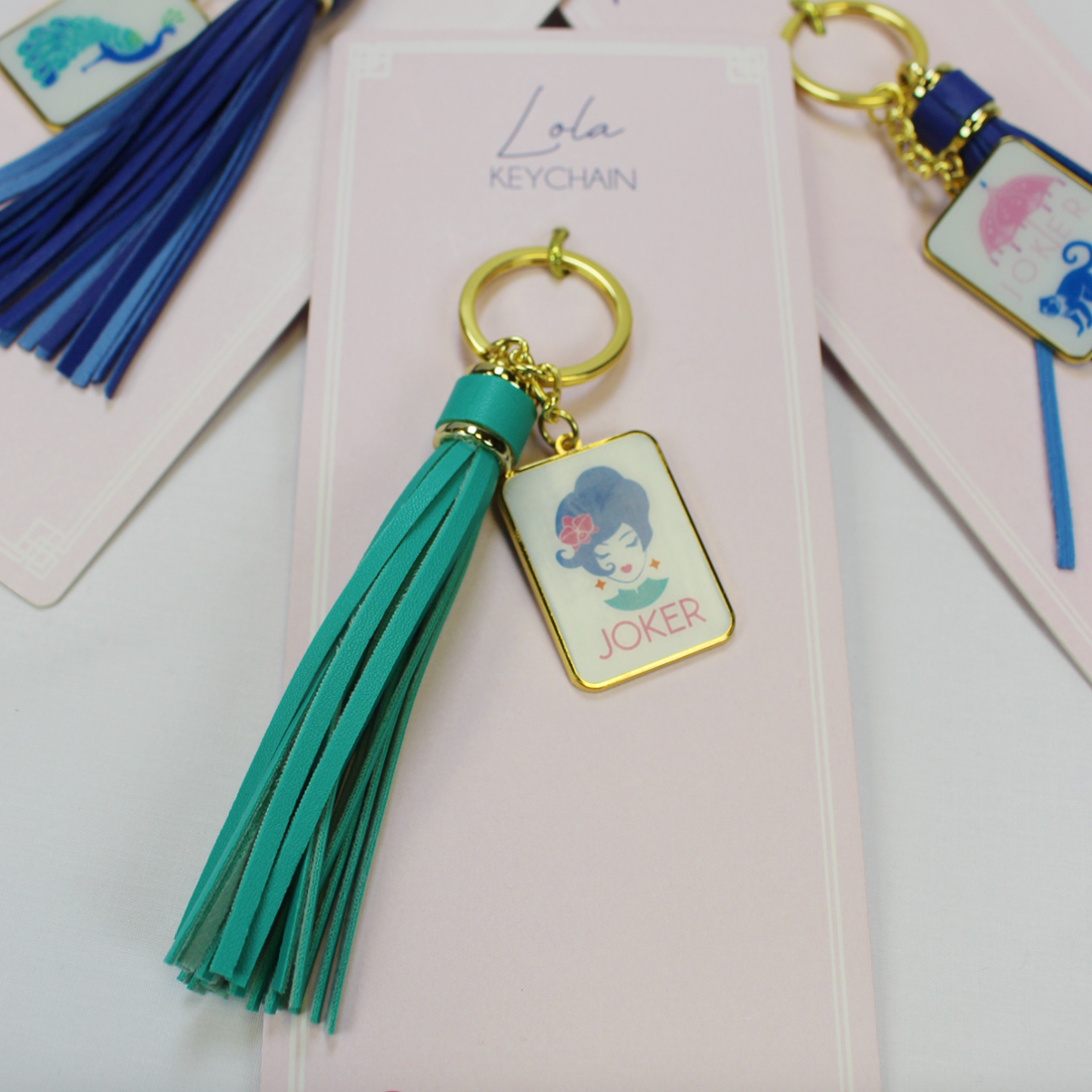 Majhong Keychain