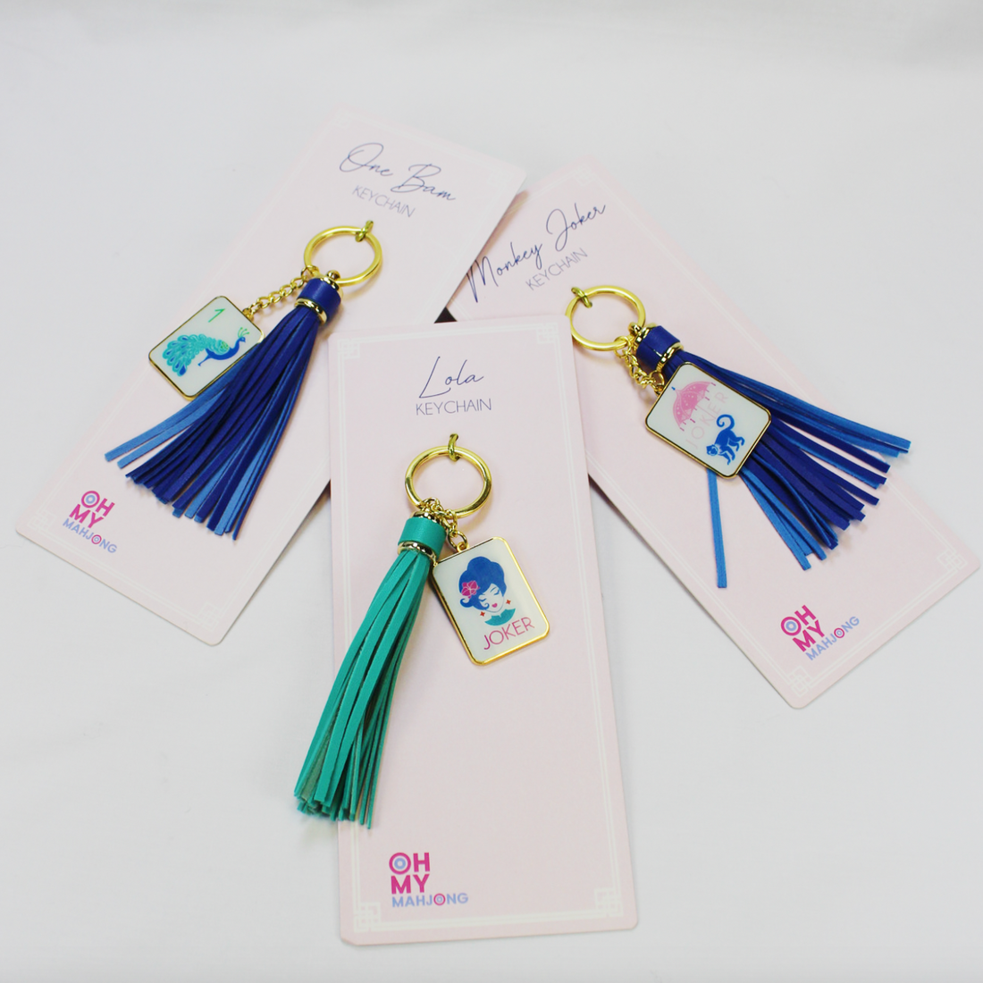 Majhong Keychain