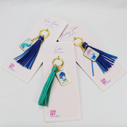 Majhong Keychain