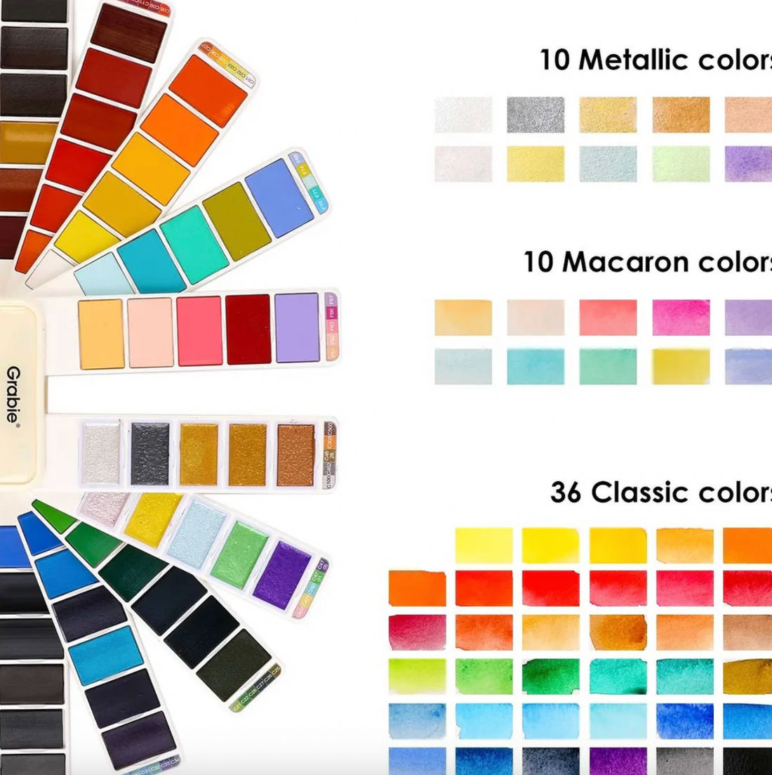 Foldable Watercolor Set