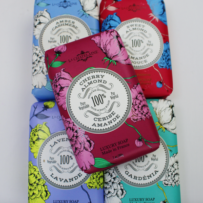 Luxury Floral Bar Soap