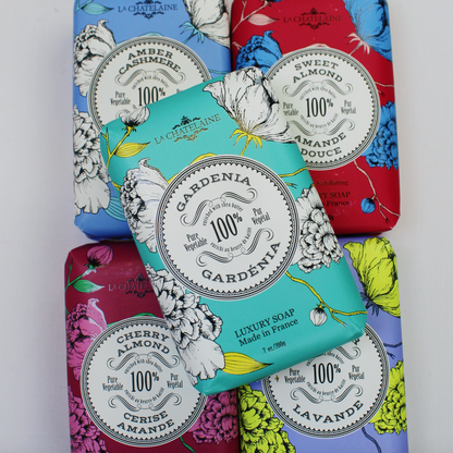 Luxury Floral Bar Soap