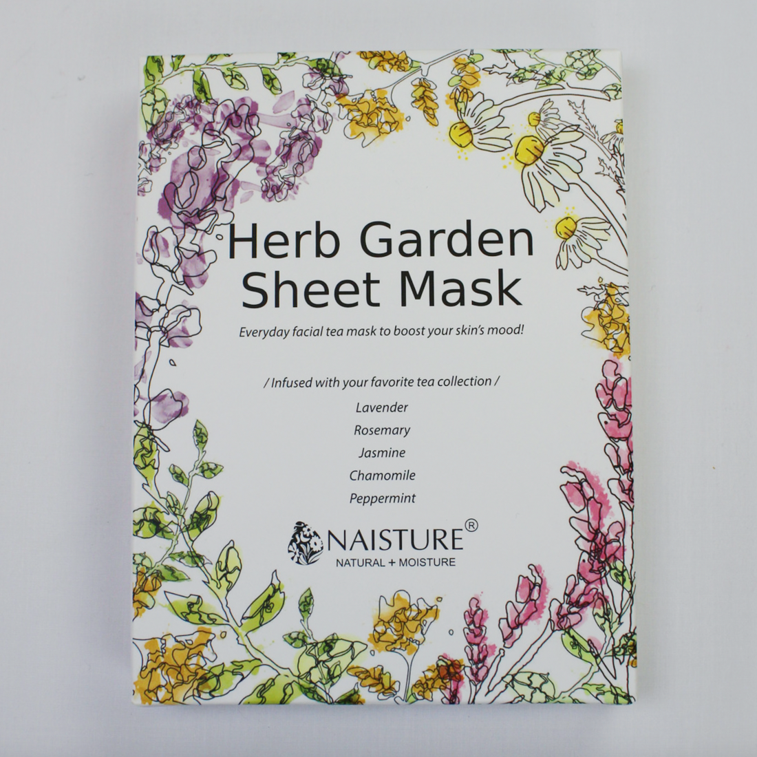 Garden Herb 5 Piece Mask Set