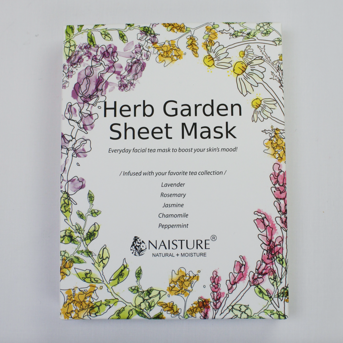 Garden Herb 5 Piece Mask Set
