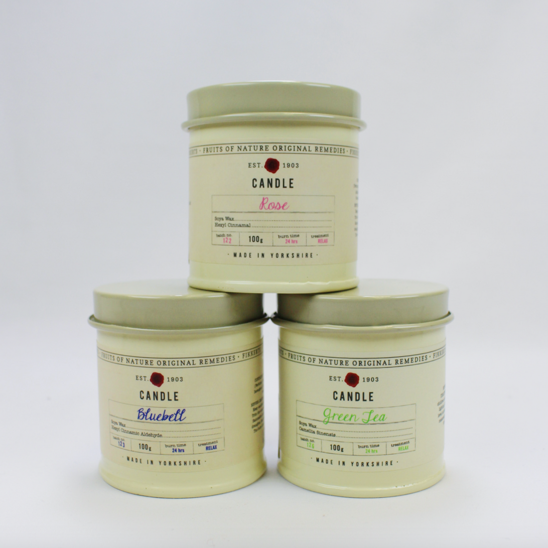 Fikkerts Candle Tin