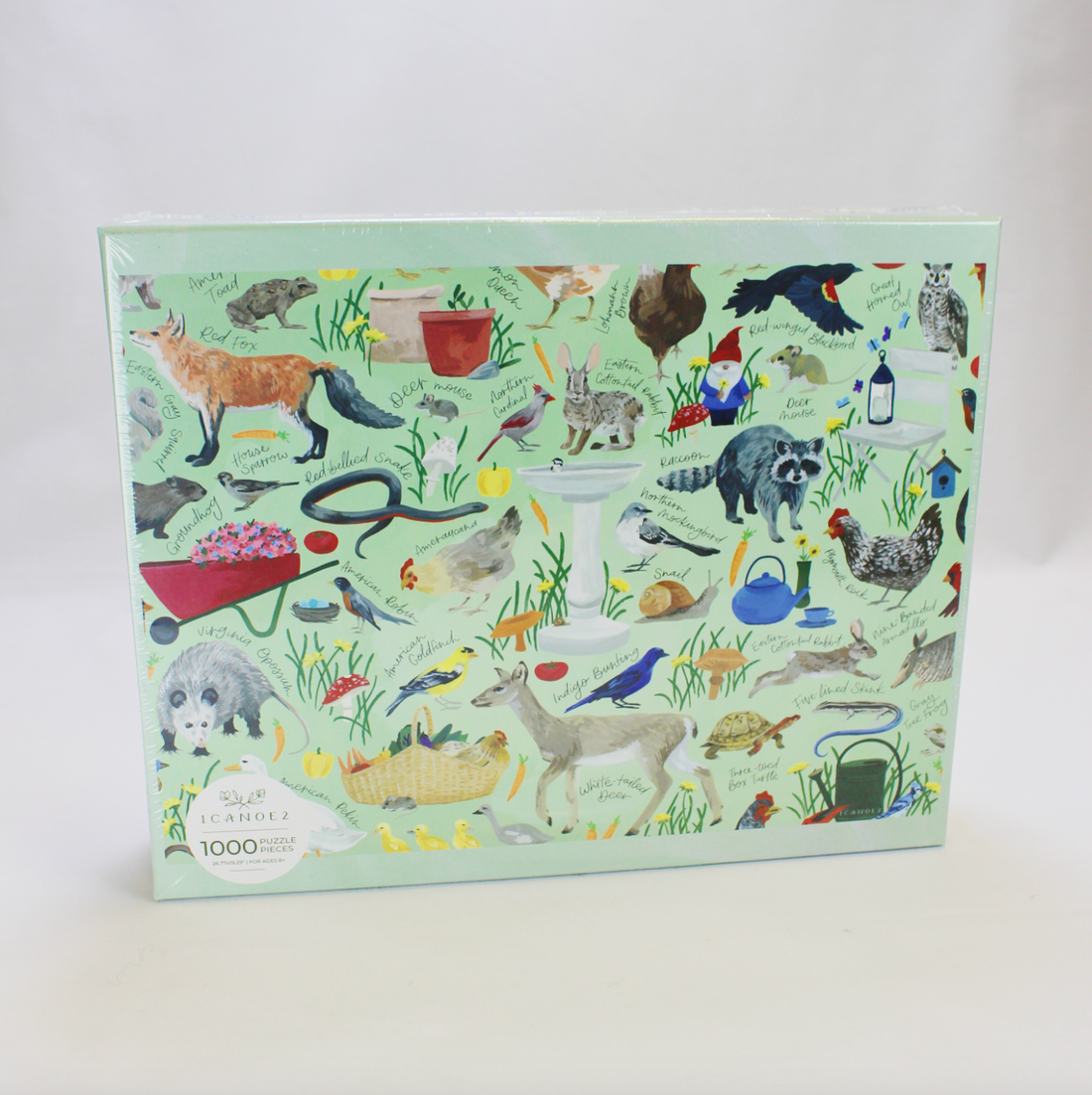Critters In The Garden Puzzle
