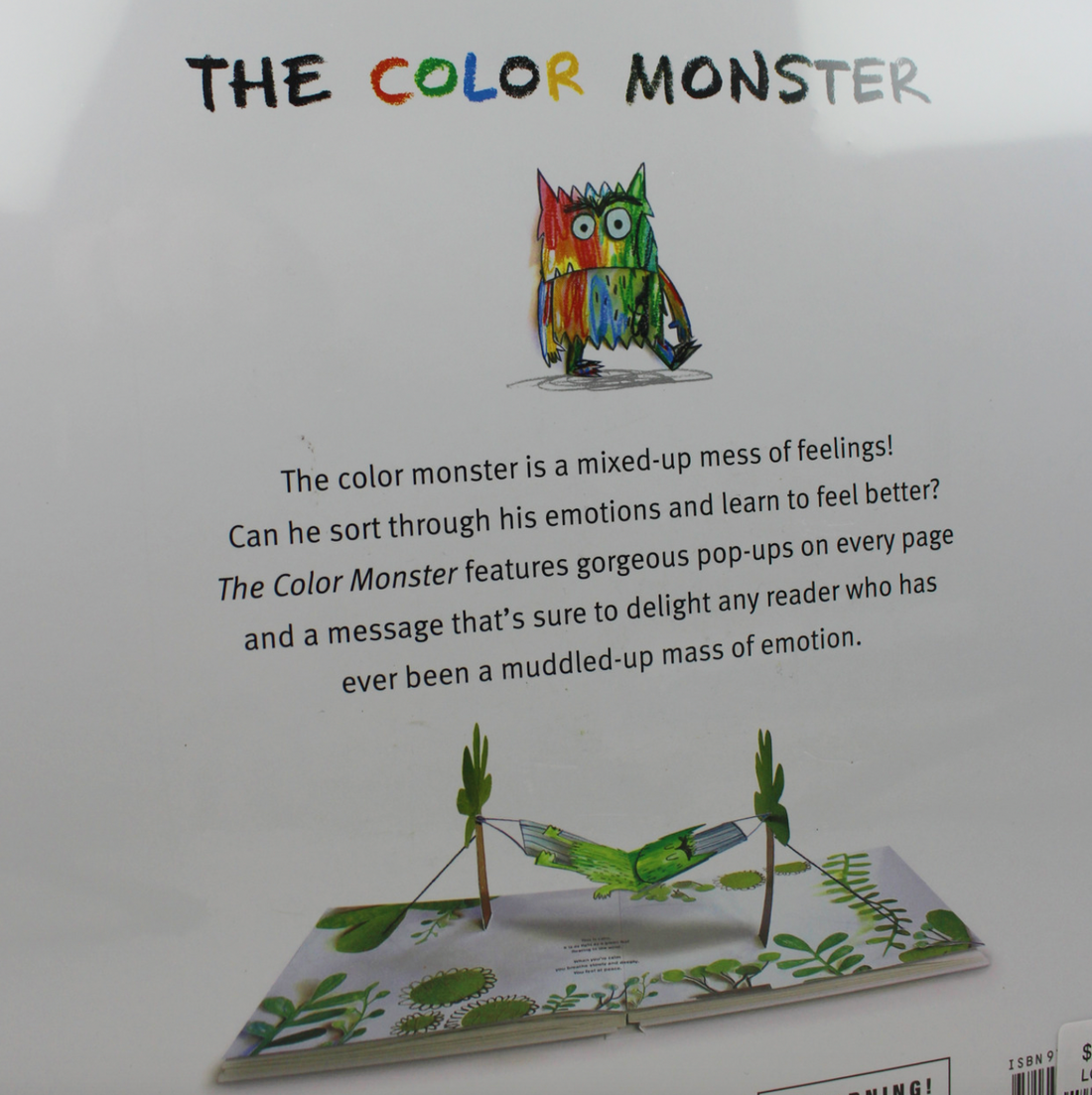The Color Monster A Pop-Up Book of Feeling