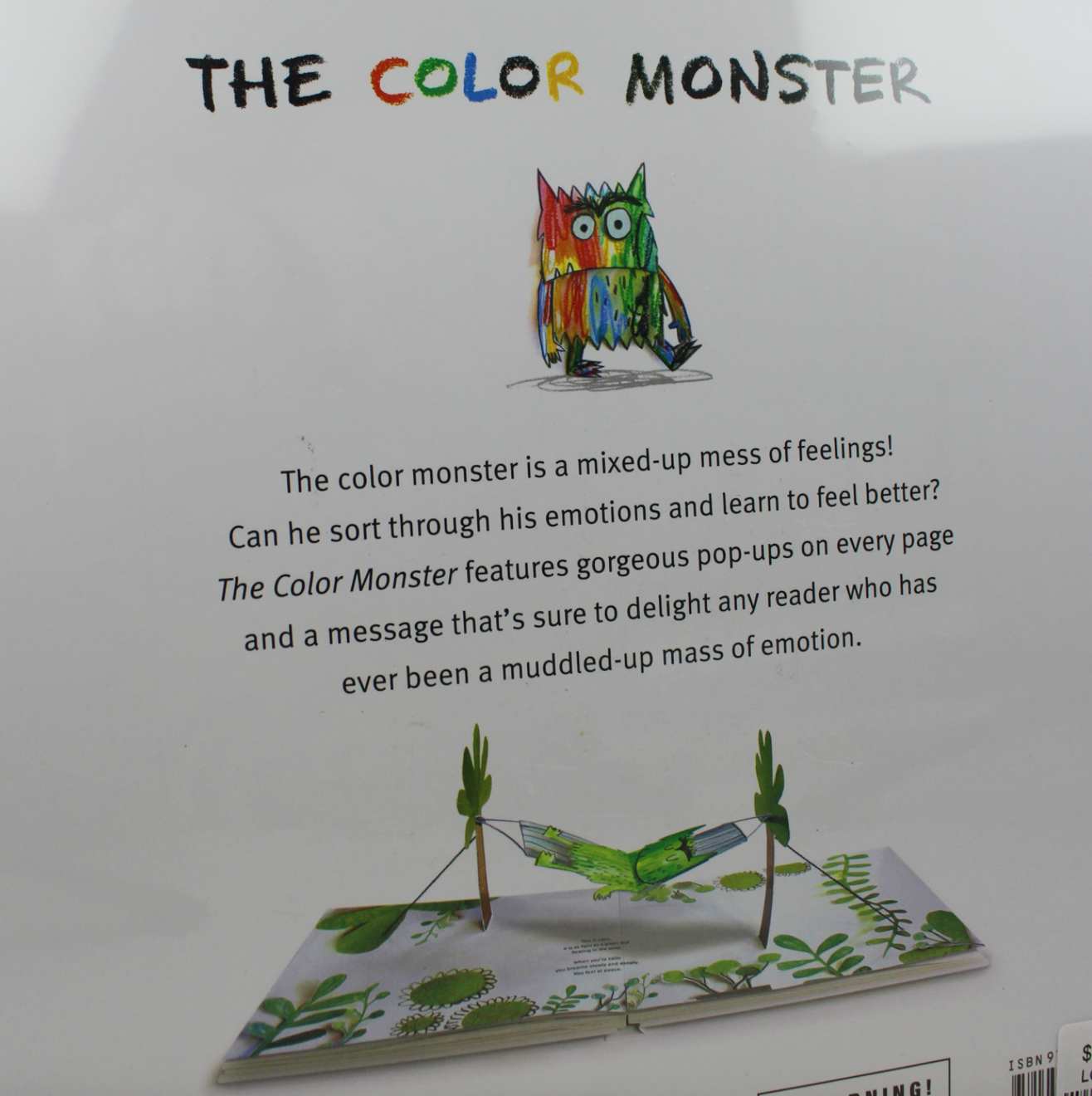 The Color Monster A Pop-Up Book of Feeling