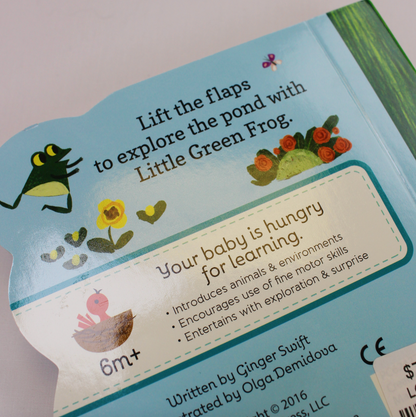 Little Green Frog Lift-a-Flap Board Book
