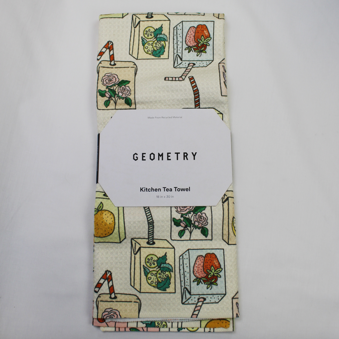 Geometry Juicebox Retro Tea Towel