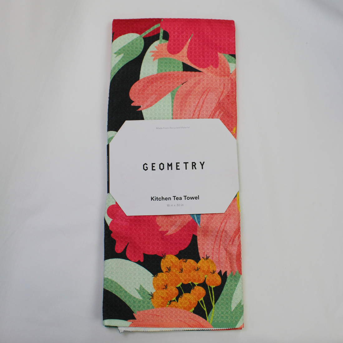 Geometry My Garden Tea Towel