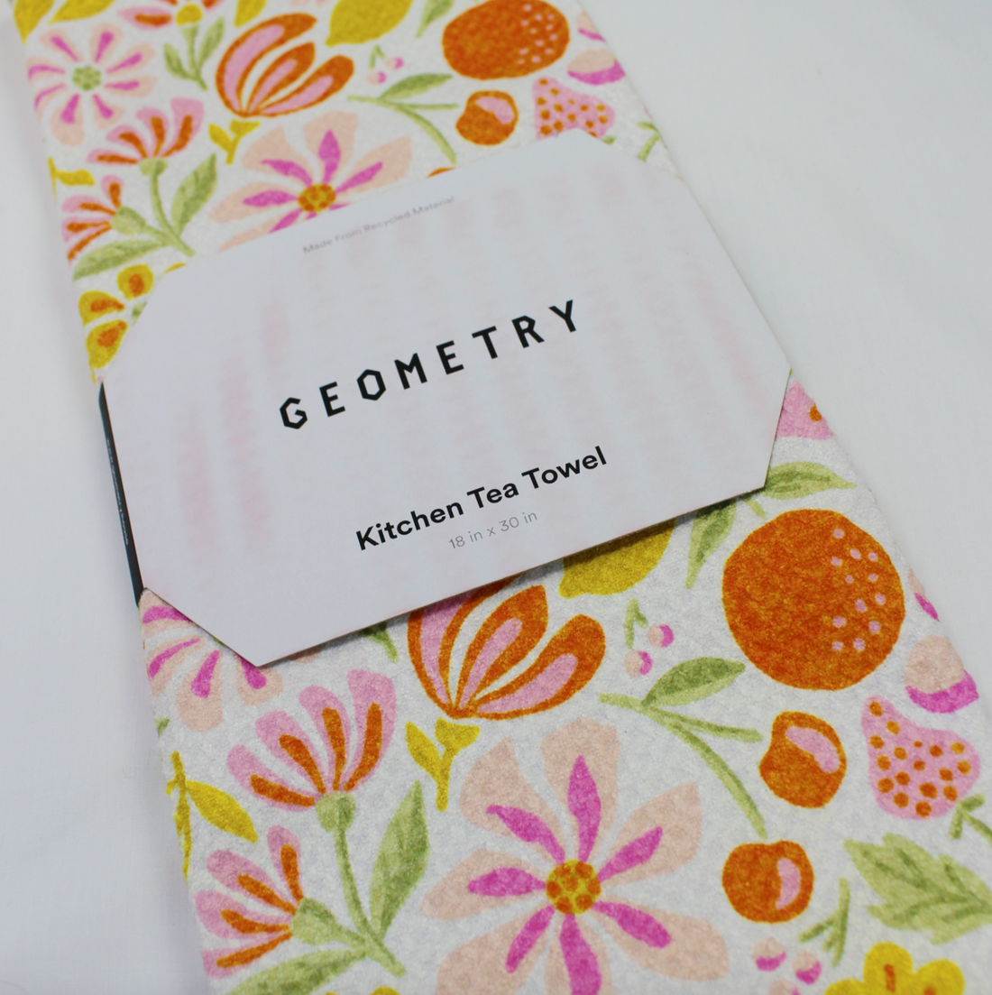 Geometry Raz Tea Towel