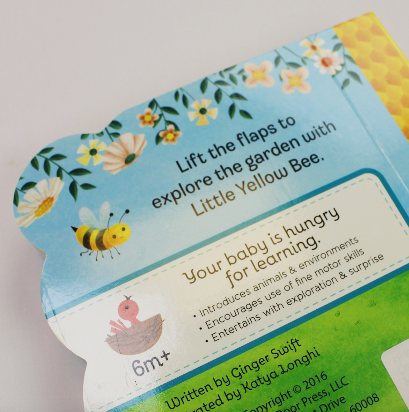 Little Yellow Bee Lift-a-Flap Board Book