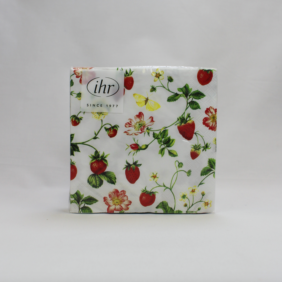 Sweet Strawberry Cocktail Napkin