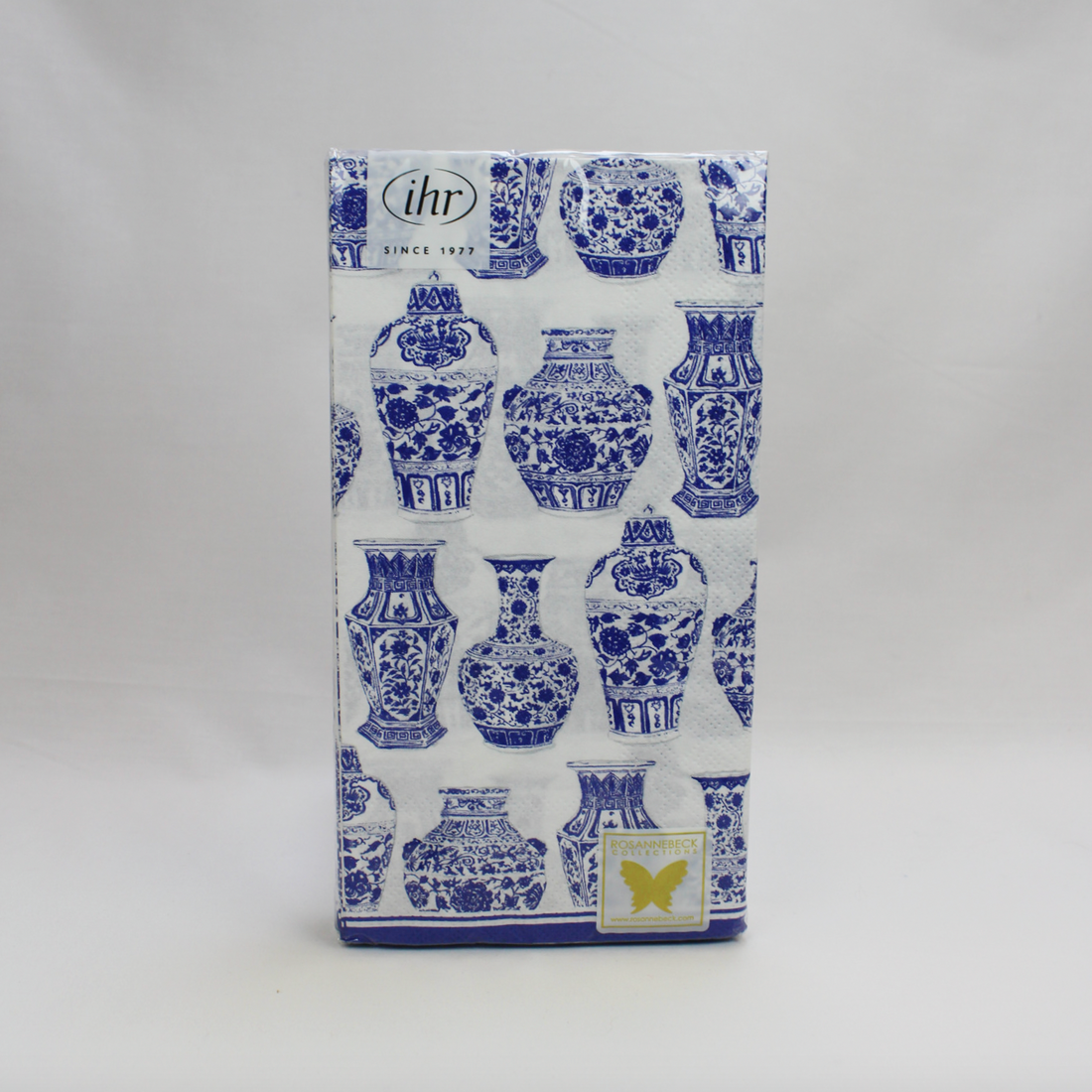 Blue And White Urns Buffet Napkins
