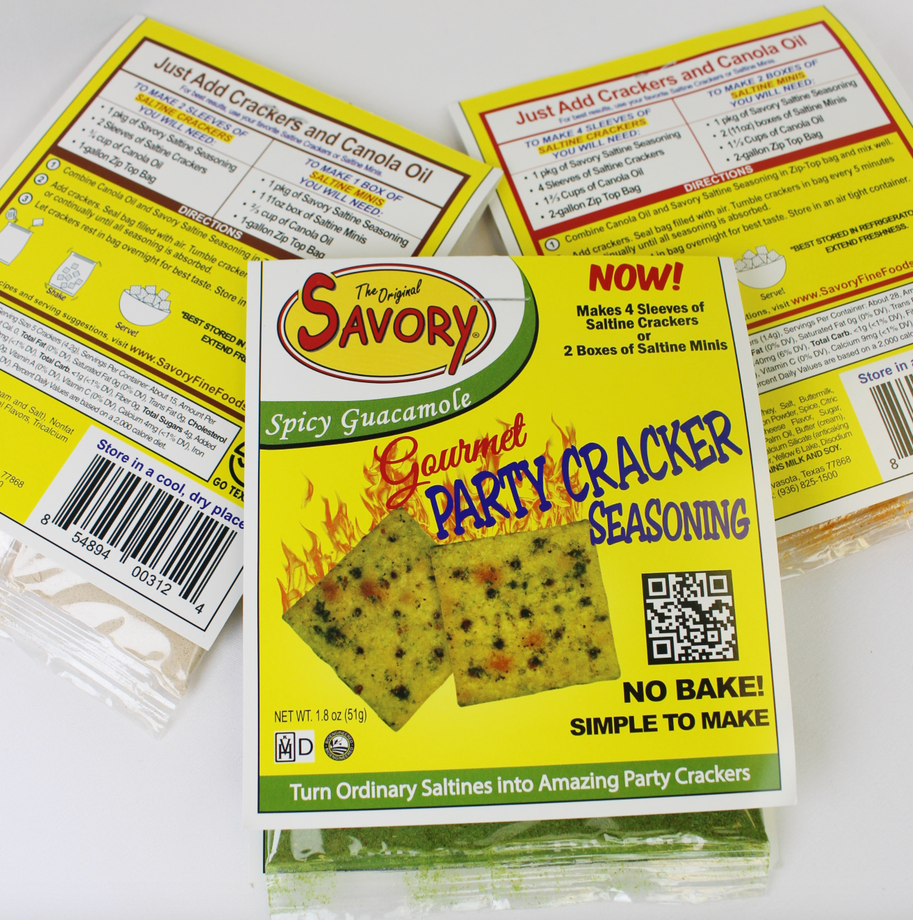 Party Cracker Seasoning with Shaker Bag