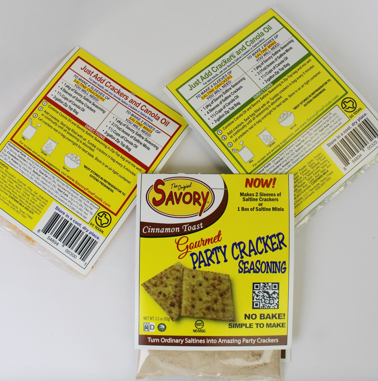 Party Cracker Seasoning with Shaker Bag