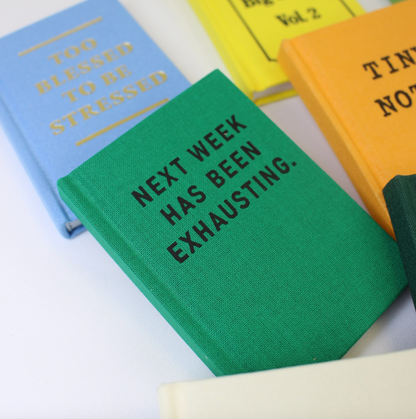Tiny Notes Mini Fabric Notepad