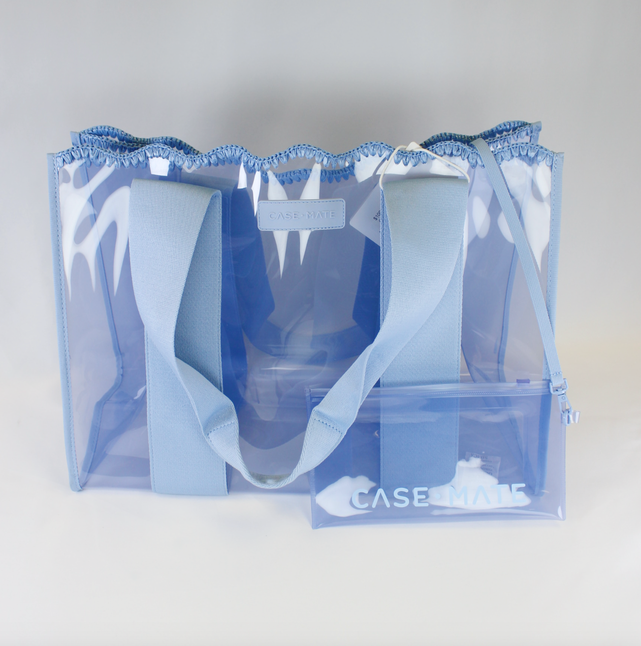 Jelly Tote Bag with Phone Pouch
