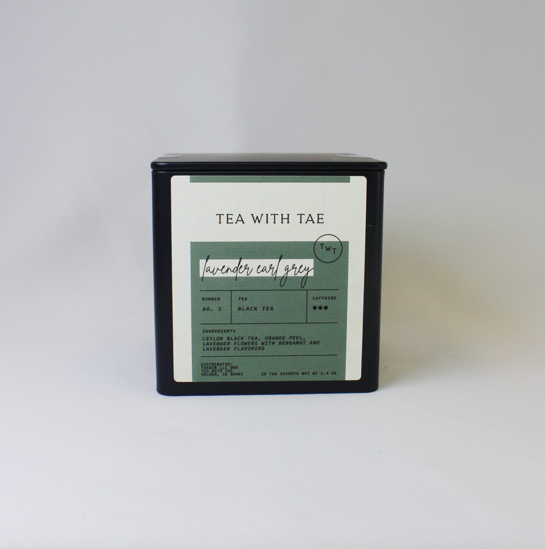 Lavender Earl Grey Black Tea Gift Tin