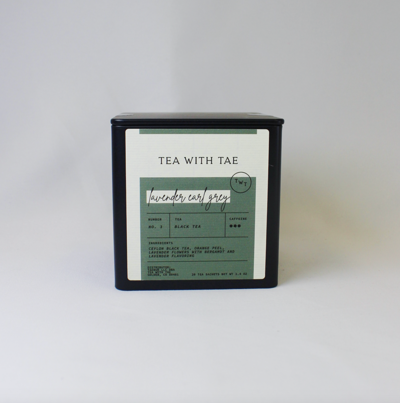 Lavender Earl Grey Black Tea Gift Tin