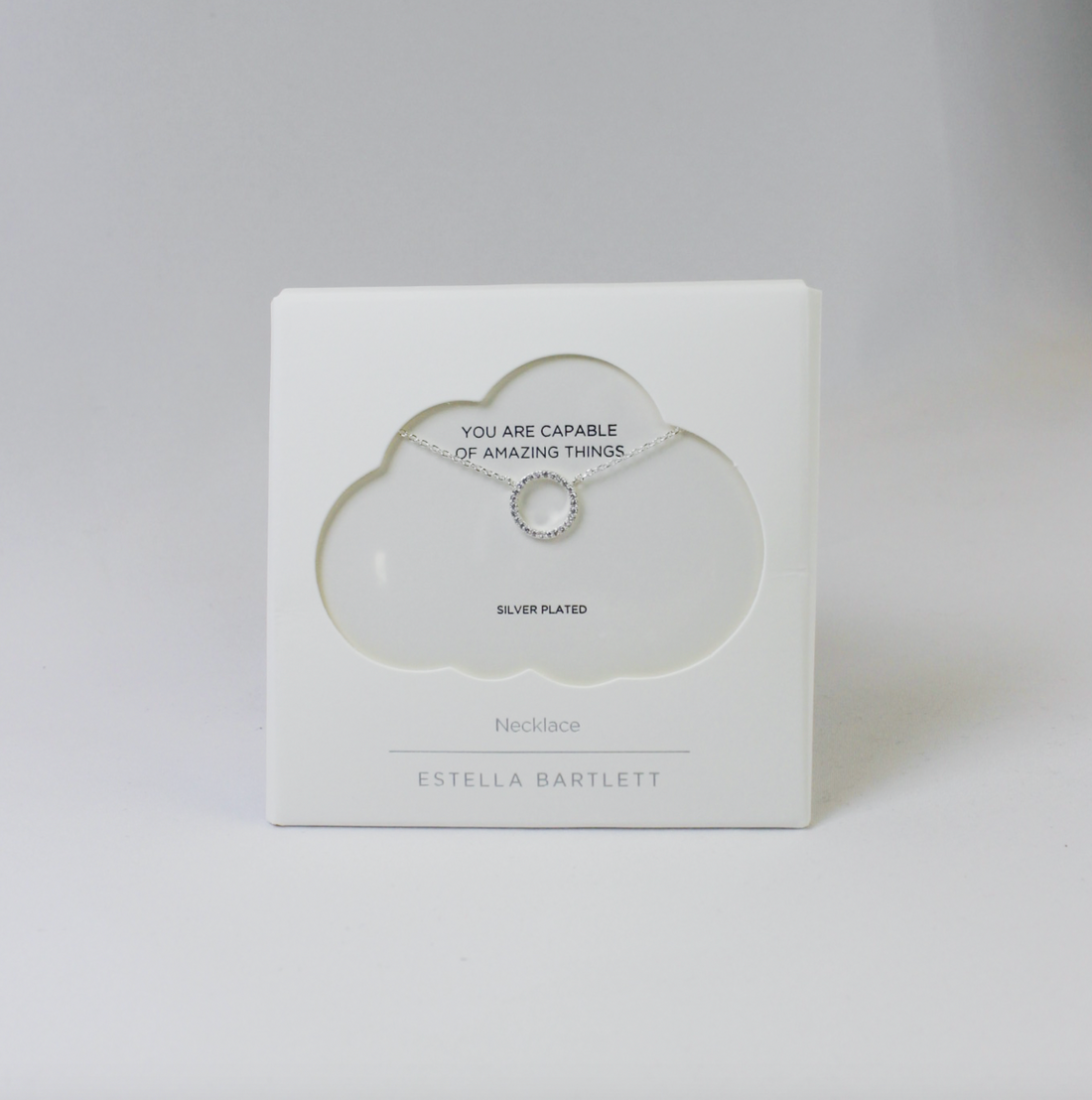 Silver Circle Necklace