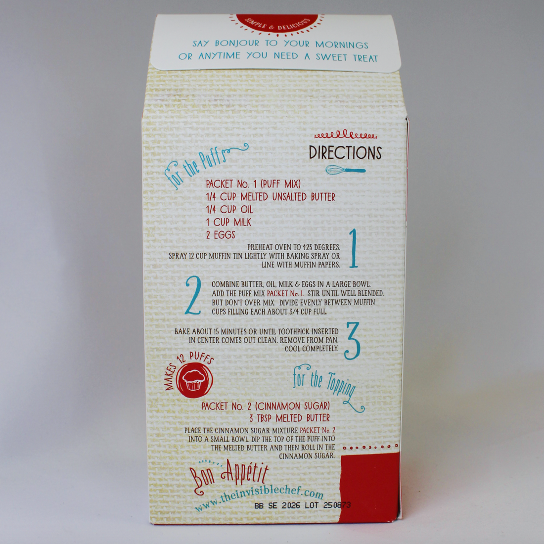 French Breakfast Puff Kit